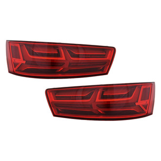 TYC® - Driver and Passenger Side Upper Replacement Tail Lights (Standard Line)