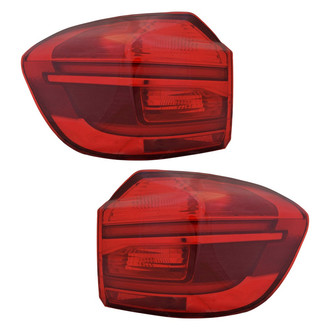 TYC® - Driver and Passenger Side Outer Replacement Tail Lights (Standard Line)