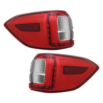 TYC® - Driver and Passenger Side Outer Replacement Tail Lights (CAPA Certified)
