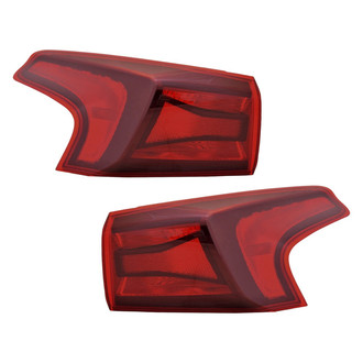 TYC® - Driver and Passenger Side Outer Replacement Tail Lights (Standard Line)
