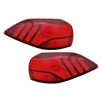 TYC® - Driver and Passenger Side Outer Replacement Tail Lights (Standard Line)