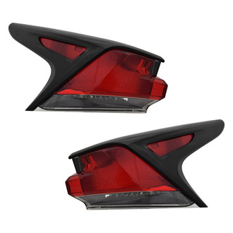 TYC® - Driver and Passenger Side Outer Replacement Tail Lights (CAPA Certified)