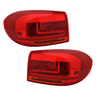 TYC® - Driver and Passenger Side Outer Replacement Tail Lights (Standard Line)