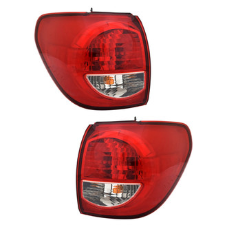 TYC® - Driver and Passenger Side Outer Replacement Tail Lights (Standard Line)