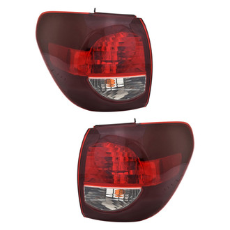 TYC® - Driver and Passenger Side Outer Replacement Tail Lights (Standard Line)
