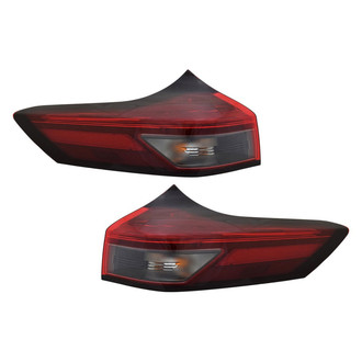 TYC® - Driver and Passenger Side Outer Replacement Tail Lights (Standard Line)