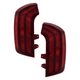 TYC® - Driver and Passenger Side Outer Replacement Tail Lights (CAPA Certified)