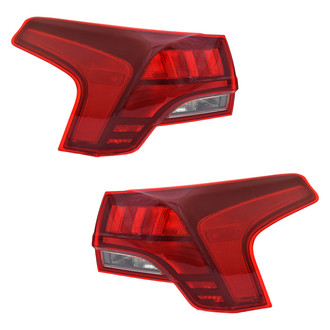 TYC® - Driver and Passenger Side Outer Replacement Tail Lights (CAPA Certified)