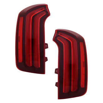 TYC® - Driver and Passenger Side Outer Replacement Tail Lights (CAPA Certified)