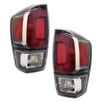 TYC® - Driver and Passenger Side Replacement Tail Lights (CAPA Certified)