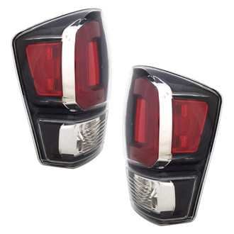 TYC® - Driver and Passenger Side Replacement Tail Lights (Standard Line)