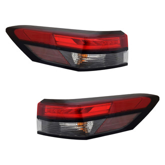 TYC® - Driver and Passenger Side Outer Replacement Tail Lights (CAPA Certified)