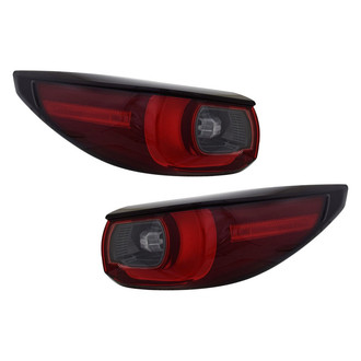 TYC® - Driver and Passenger Side Outer Replacement Tail Lights (Standard Line)