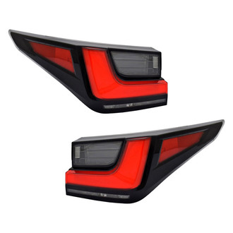 TYC® - Driver and Passenger Side Outer Replacement Tail Lights (Standard Line)