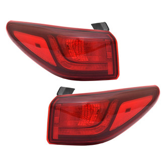 TYC® - Driver and Passenger Side Outer Replacement Tail Lights (CAPA Certified)