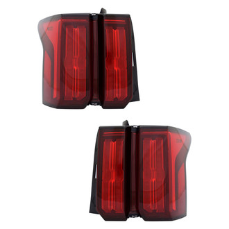 TYC® - Driver and Passenger Side Replacement Tail Lights (CAPA Certified)