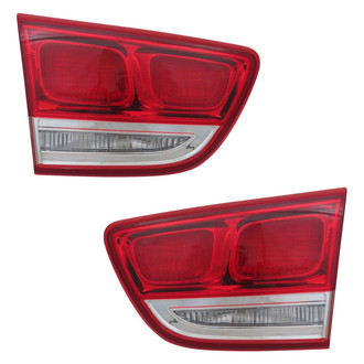 TYC® - Driver and Passenger Side Inner Replacement Tail Lights (CAPA Certified)