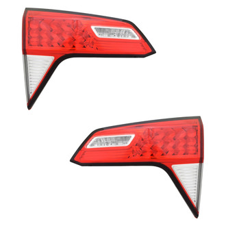 TYC® - Driver and Passenger Side Inner Replacement Tail Lights (CAPA Certified)