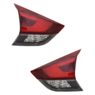 TYC® - Driver and Passenger Side Inner Replacement Tail Lights (CAPA Certified)