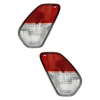 TYC® - Driver and Passenger Side Replacement Backup Lights (Standard Line)