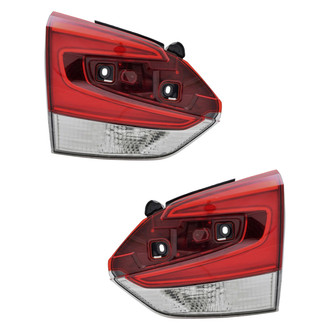 TYC® - Driver and Passenger Side Inner Replacement Tail Lights (CAPA Certified)