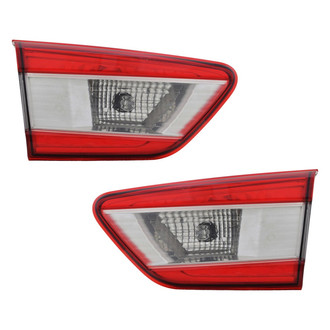 TYC® - Driver and Passenger Side Inner Replacement Tail Lights (Standard Line)