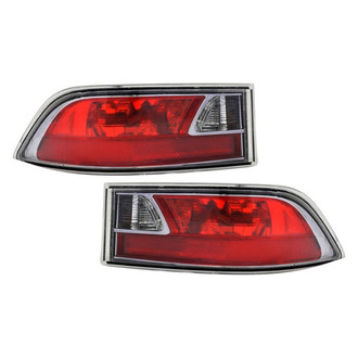 TYC® - Driver and Passenger Side Inner Replacement Backup Lights (Standard Line)