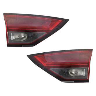 TYC® - Driver and Passenger Side Inner Replacement Tail Lights (CAPA Certified)
