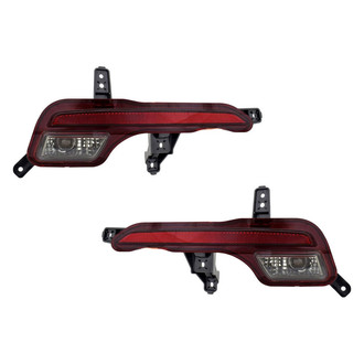TYC® - Driver and Passenger Side Replacement Backup Lights (Standard Line)