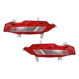 TYC® - Driver and Passenger Side Replacement Backup Lights (CAPA Certified)