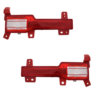 TYC® - Driver and Passenger Side Replacement Backup Lights (Standard Line)