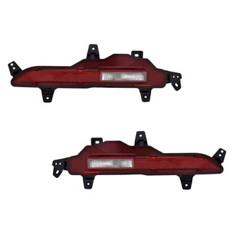 TYC® - Driver and Passenger Side Replacement Backup Lights (Standard Line)
