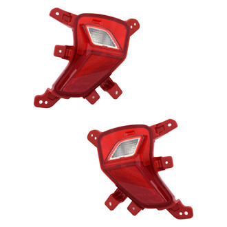 TYC® - Driver and Passenger Side Replacement Backup Lights (CAPA Certified)