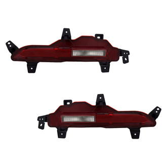 TYC® - Driver and Passenger Side Replacement Backup Lights (Standard Line)