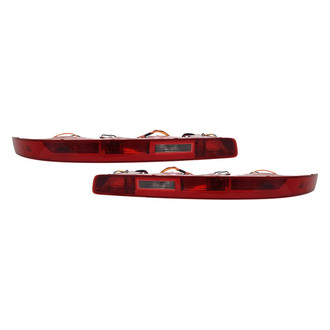 TYC® - Driver and Passenger Side Lower Replacement Tail Lights (Standard Line)