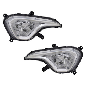 TYC® - Replacement Fog Light Set (CAPA Certified)