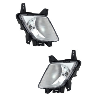 TYC® - Replacement Fog Light Set (CAPA Certified)