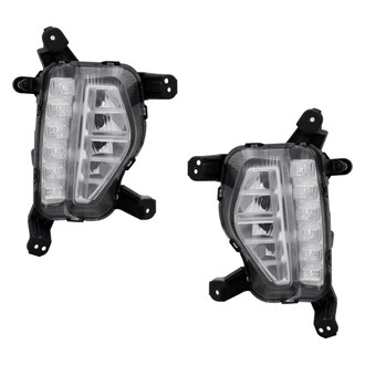 TYC® - Replacement Fog Light Set (Standard Line)