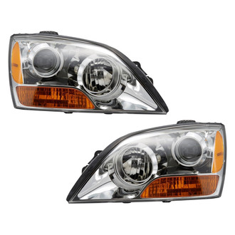 TYC® - Driver and Passenger Side Replacement Headlight Set (Standard Line)