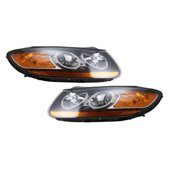 TYC® - Driver and Passenger Side Replacement Headlight Set (Standard Line)