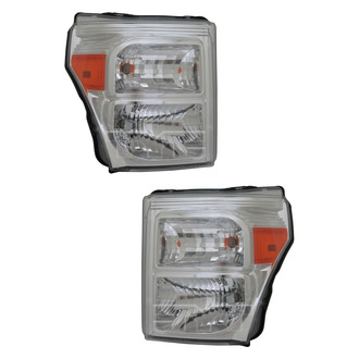 TYC® - Driver and Passenger Side Replacement Headlight Set (Standard Line)