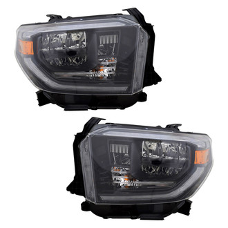 TYC® - Driver and Passenger Side Replacement Headlight Set (Standard Line)