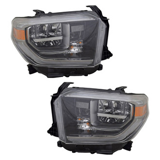 TYC® - Driver and Passenger Side Replacement Headlight Set (CAPA Certified)