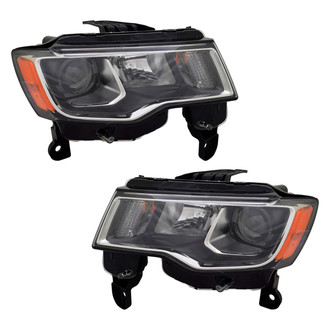 TYC® - Driver and Passenger Side Replacement Headlight Set (Standard Line)
