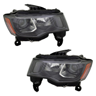 TYC® - Driver and Passenger Side Replacement Headlight Set (CAPA Certified)