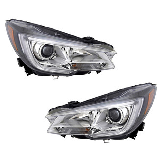 TYC® - Driver and Passenger Side Replacement Headlight Set (CAPA Certified)