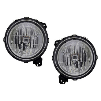TYC® - Driver and Passenger Side Replacement Headlight Set (CAPA Certified)