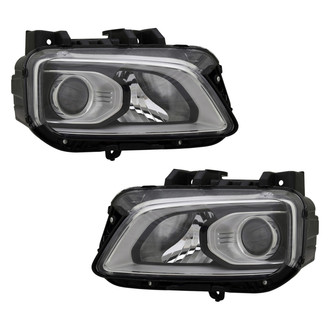 TYC® - Driver and Passenger Side Replacement Headlight Set (CAPA Certified)