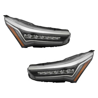 TYC® - Driver and Passenger Side Replacement Headlight Set (Standard Line)
