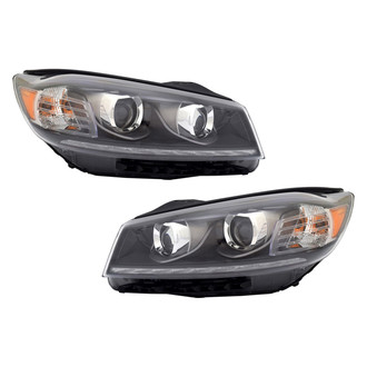 TYC® - Driver and Passenger Side Replacement Headlight Set (CAPA Certified)
